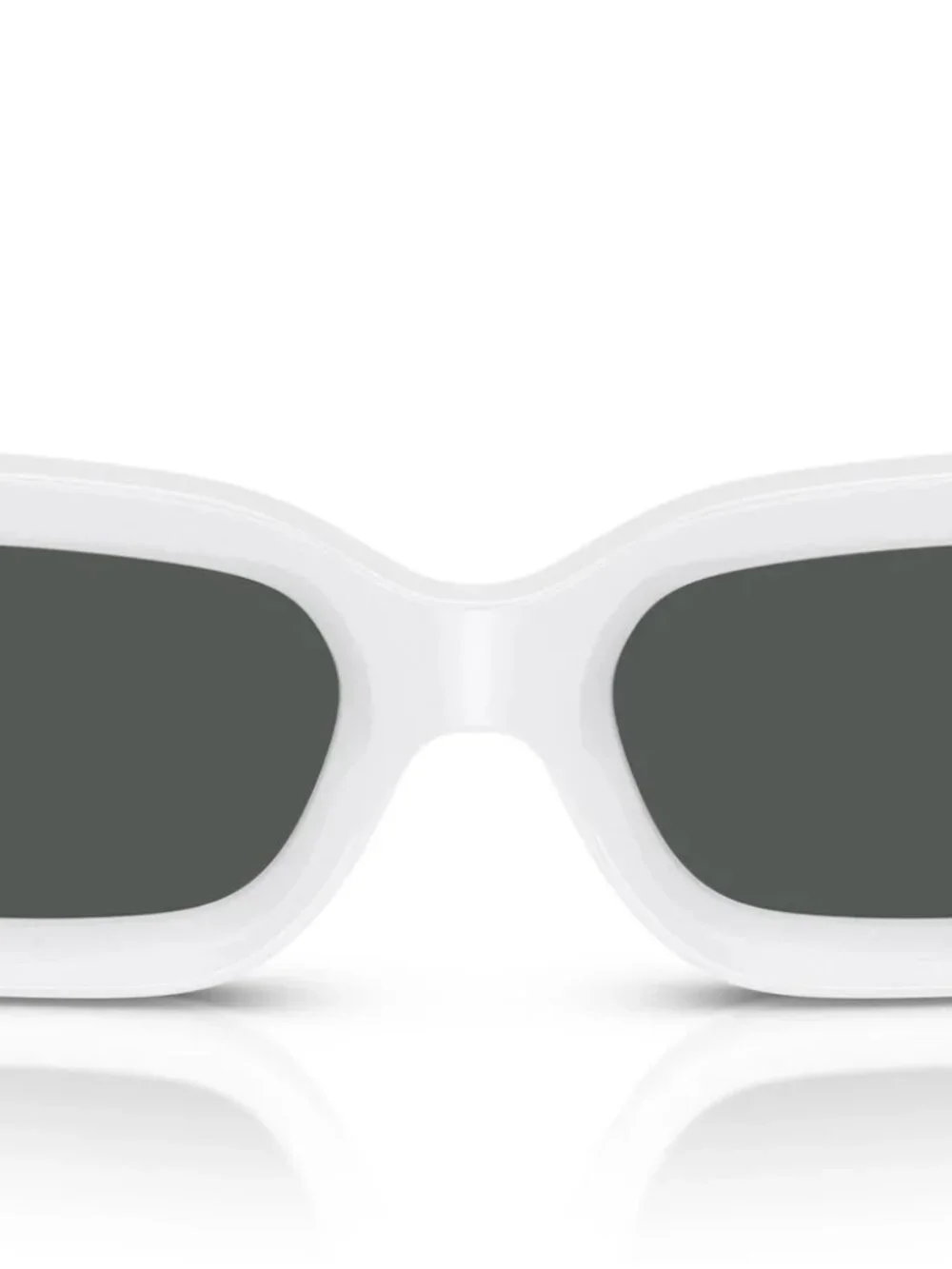 NEW VERSACE VE4474 314/87 WHITE DARK GREY UNISEX SUNGLASSES AUTHENTIC
